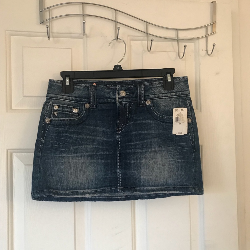 Miss Me Denim Skirt NEW WITH TAG